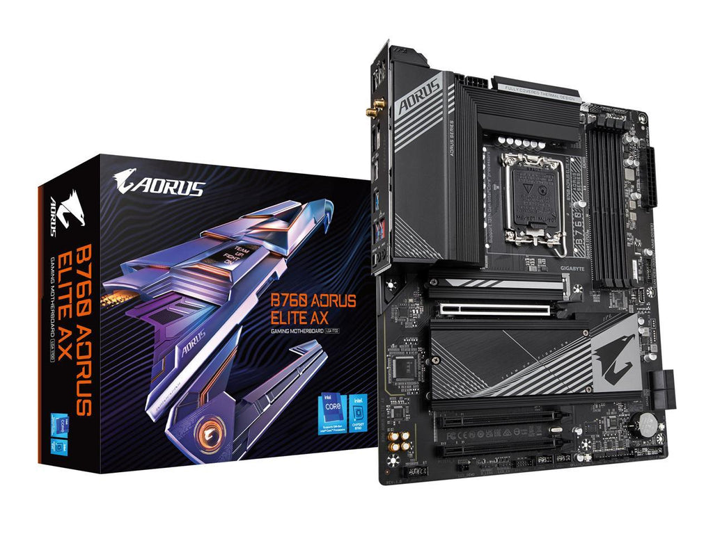 GIGABYTE B760 AORUS ELITE AX DDR5 LGA 1700 Intel B760 ATX Motherboard