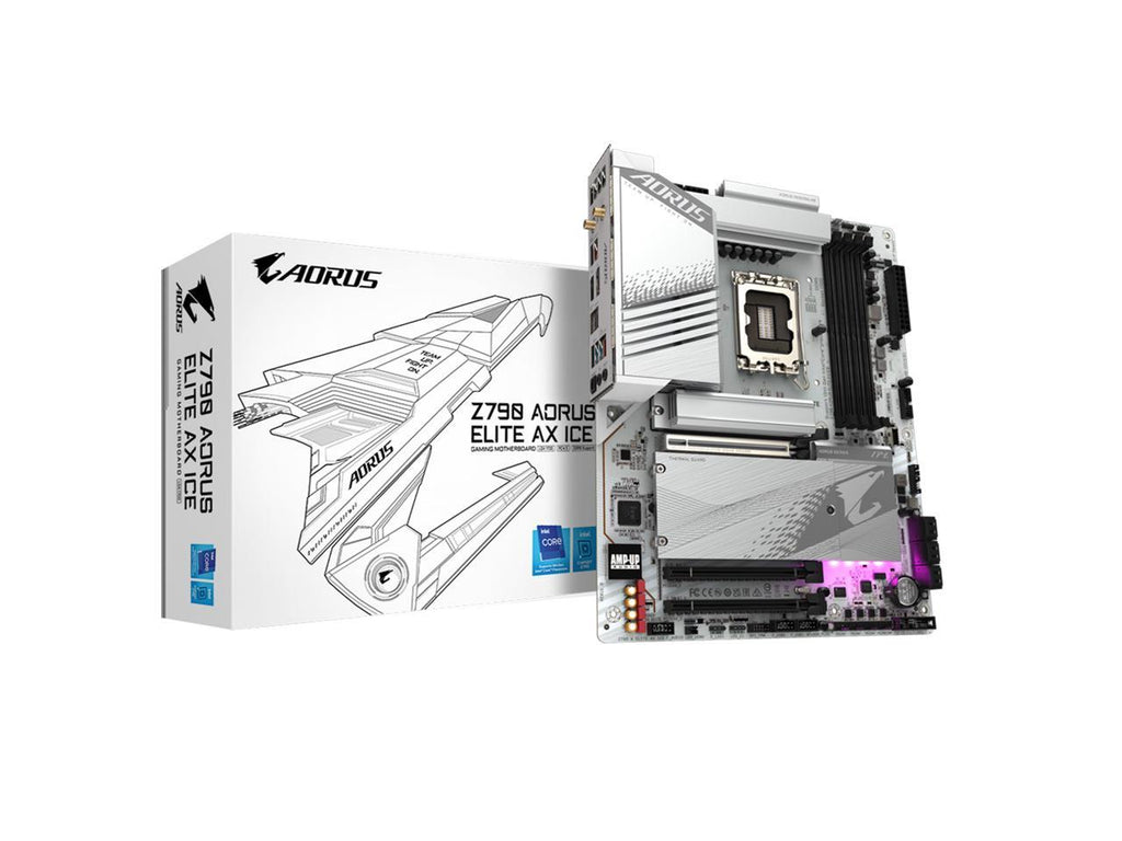 GIGABYTE Z790 AORUS ELITE AX ICE DDR5 LGA 1700 ATX Motherboard