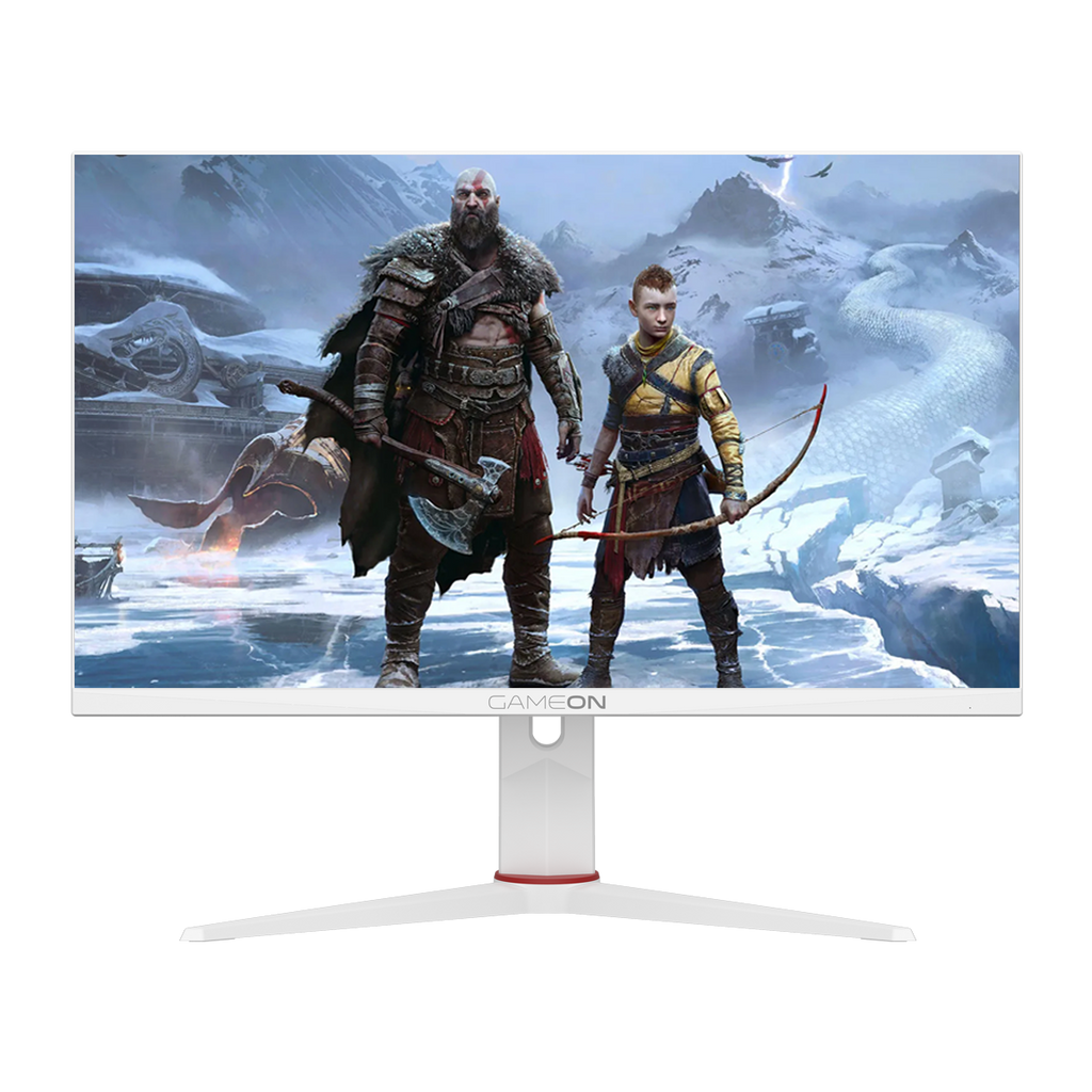 GAMEON GOA24FHD180IPS Artic Pro Series 24" FHD, 180Hz, MPRT 0.5ms, Fast IPS Gaming Monitor (Support PS5) - White