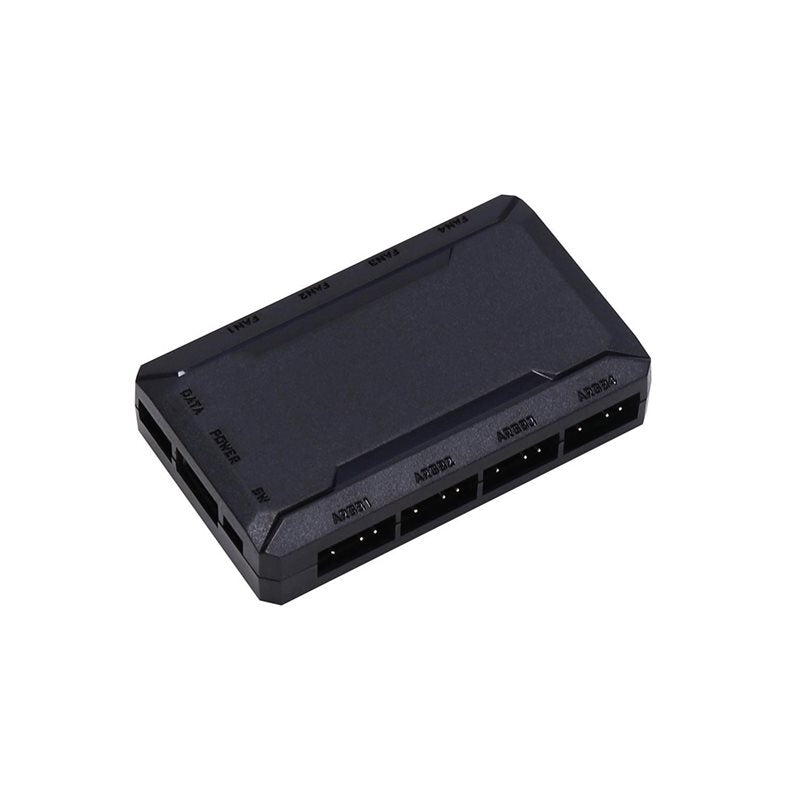 SAMA 4 Ports ARGB And Fan HUB Controller - Black