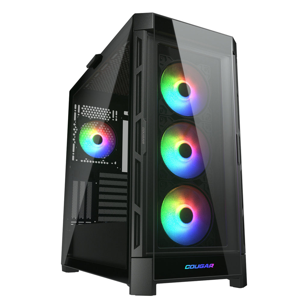 Cougar Duoface Pro RGB E-ATX Mid Tower Gaming Case - Black